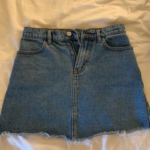 Denim Skirt